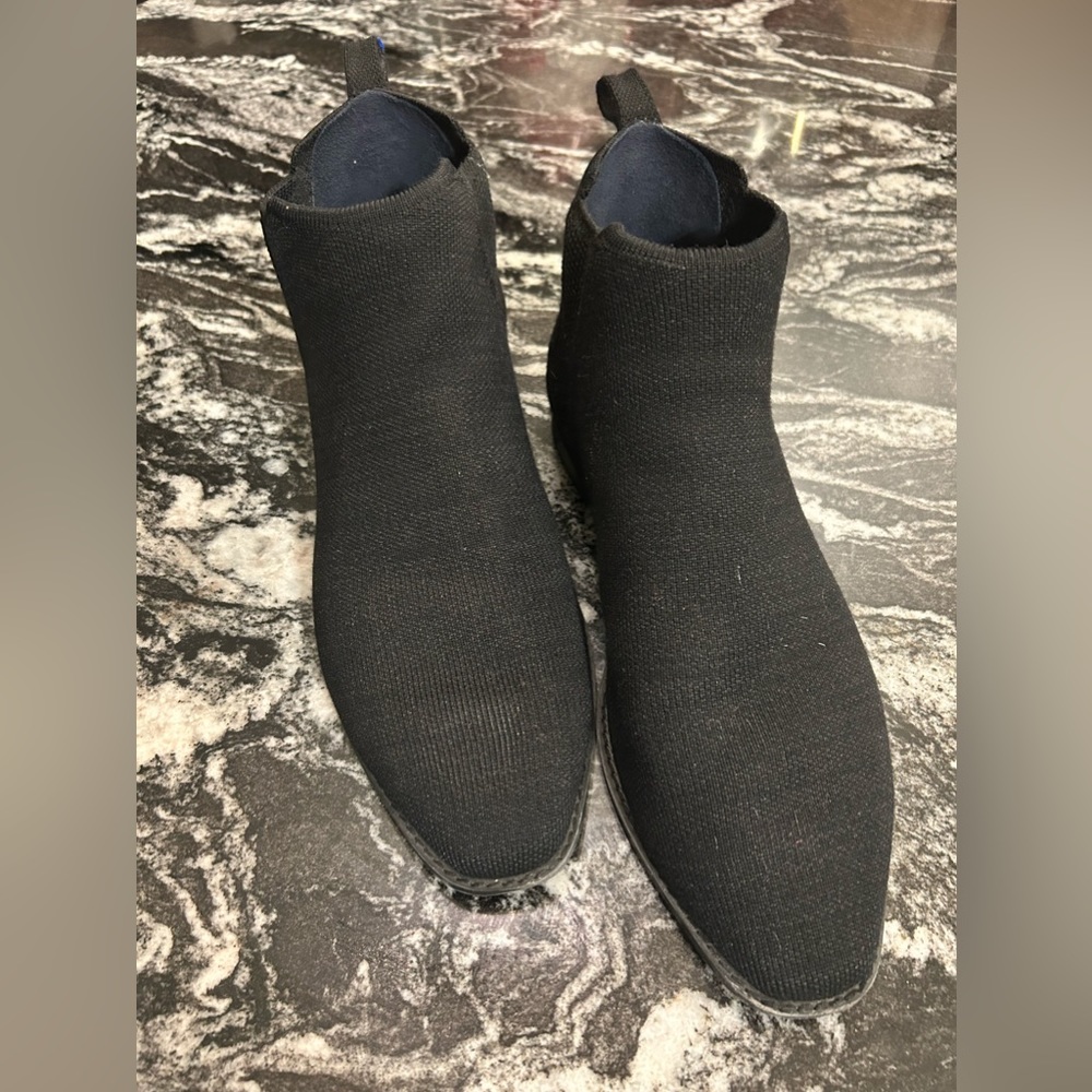 Rothy’s black ankle boots 10.5